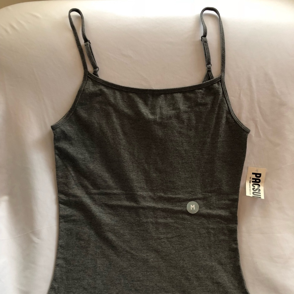 Pacsun charcoal spaghetti strap tank
